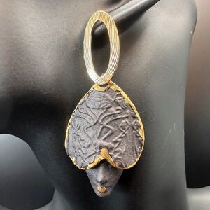Handmade Luxury Ceramic Earrings – Unique, Lightweight, and Artistic Jewelry